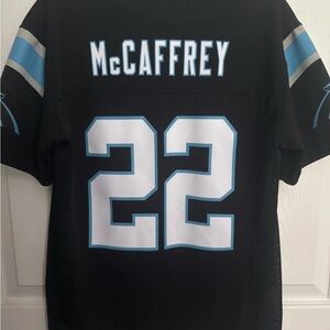 Nike NFL Carolina Panthers #22 Christian Mccaffrry Screen Print Jersey